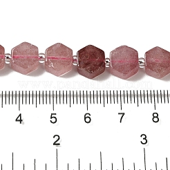 Natural Strawberry Quartz Beads Strands&nbsp;G-P534-A03-02