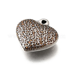 Printed 304 Stainless Steel Pendants&nbsp;STAS-K252-08P