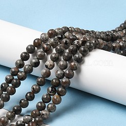 Natural Fluorescent Syenite Rock(Glow under UV Light) Beads Strands&nbsp;G-K340-A05-02
