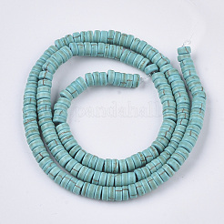 Synthetic Turquoise Beads Strands&nbsp;TURQ-S282-22C