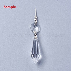 Transparent Acrylic Links&nbsp;TACR-WH0002-01