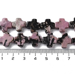 Natural Rhodonite Beads Strands&nbsp;G-M418-B01-01