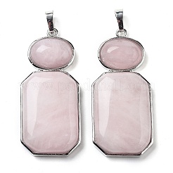 Natural & Synthetic Mixed Gemstone Human Body Shaped Pendants&nbsp;G-P552-03P