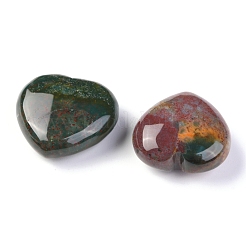 Natural Ocean Jasper Heart Love Stone&nbsp;G-H259-04