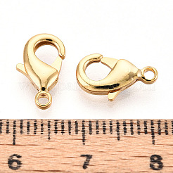Brass Lobster Claw Clasps&nbsp;KK-YW0004-01B-G