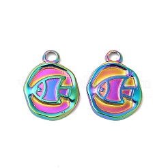 Ion Plating(IP) 304 Stainless Steel Pendants&nbsp;STAS-L268-022MC