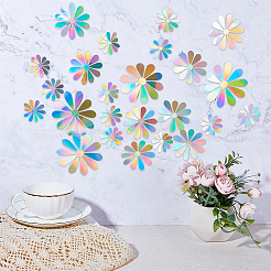 Sunflower Self-Adhesive 3D Paper Wall Stickers&nbsp;DIY-WH0349-148