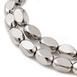 Electroplate Glass Beads Strands&nbsp;EGLA-F166-02A-P