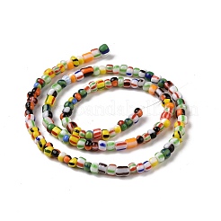 Opaque Handmade Lampwork Beads Strands&nbsp;X-LAMP-H061-04
