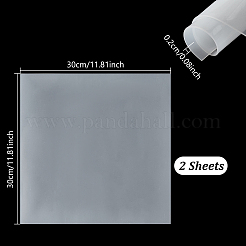 Square Non-slip Heat Resistant Reusable Silicone Mat&nbsp;AJEW-WH0661-92