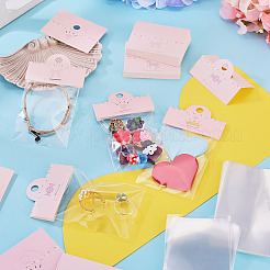 80Pcs Rectangle Clear OPP Cellophane Bags&nbsp;AJEW-TA0005-88
