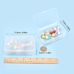 DIYダングルピアス作り  ガラスボールペンダントと真鍮ピアスフック付き  ミックスカラー  21x15.5~16mm  穴：2mm  32個/セット&nbsp;DIY-SC0001-10P