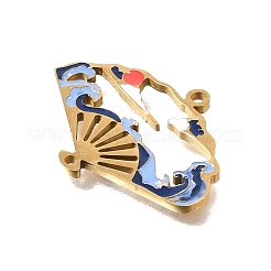 304 Stainless Steel Enamel Pendants&nbsp;SA-CBA5609-01