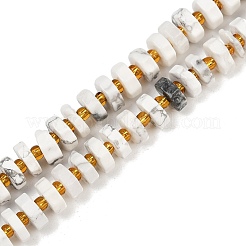 Natural Howlite Beads Strands&nbsp;G-F796-A01-01