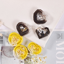 Heart DIY Silicone Quicksand Molds&nbsp;DIY-G079-07A