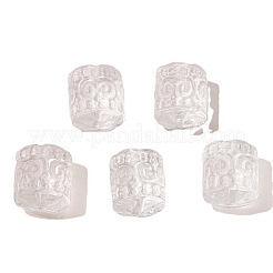 Natural Quartz Crystal Carved Beads&nbsp;PW-WG41041-01