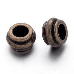 Tibetan Style Alloy Beads&nbsp;X-TIBEB-A10319-AB-LF