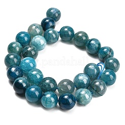 Natural Dragon Veins Agate Beads Strands&nbsp;GG-L001-L01-01G