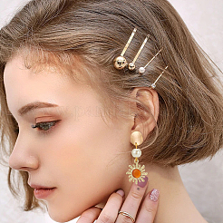 18pcs 9 style Brass Stud Findings&nbsp;KK-AR0002-66