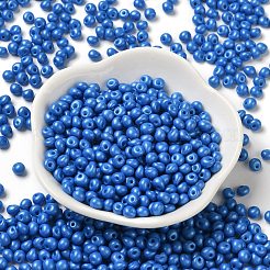 6/0 Opaque Baking Paint Glass Seed Beads&nbsp;X1-SEED-M012-02A-03
