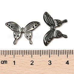 天然石ブラックリップシェルカボション  蝶  13.5x20x2mm&nbsp;SSHEL-I026-28