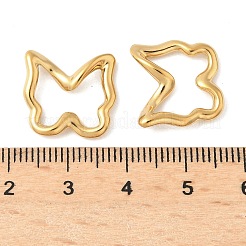 304 Stainless Steel Butterfly Linking Rings&nbsp;STAS-L293-10G