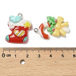 Christmas Resin Pendants&nbsp;RESI-I343-01