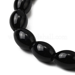 Natural Black Onyx Beads Strands&nbsp;G-F801-F02-03