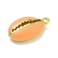 Rack Plating Brass Enamel Pendants&nbsp;KK-G515-19G-03