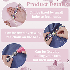1Pc Alloy Crystal AB Rhinestone Connector Charms&nbsp;FIND-FG0004-68