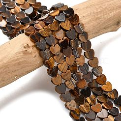 Natural Tiger Eye Beads Strands&nbsp;G-A272-A01-21