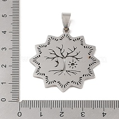 Non-Tarnish 201 Stainless Steel Pendants&nbsp;STAS-s126-05P