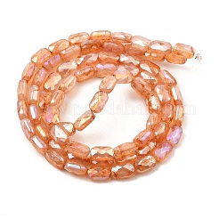 Imitation Jade Glass Beads Strands&nbsp;GLAA-P058-04A-04