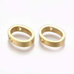 304ステンレスペンダント  ゴールドカラー  文字L  文字.o  12x10x3mm  穴：1.8mm&nbsp;STAS-T041-10G-O