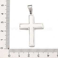 Brushed 304 Stainless Steel Pendants&nbsp;STAS-P421-15P