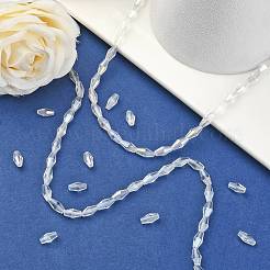 Electroplate Glass Beads Strands&nbsp;EGLA-R020-8x4mm-13