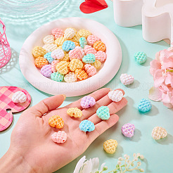 50Pcs Opaque Acrylic Beads&nbsp;OACR-TA0004-65