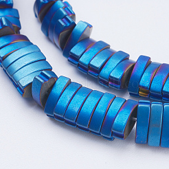 Electroplate Non-magnetic Synthetic Hematite Beads Strands&nbsp;G-J379-A08-F
