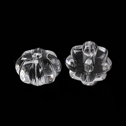 透明なアクリルビーズ  花  透明  12x12x8mm  穴：1.8mm  約714個/500g&nbsp;OACR-M011-17