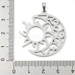 Non-Tarnish 304 Stainless Steel Pendants&nbsp;STAS-Z076-19P