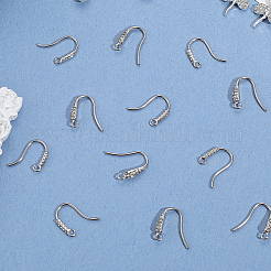 20Pcs 2 Styles 304 Stainless Steel Rhinestone Earring Hooks&nbsp;STAS-BBC0007-16A