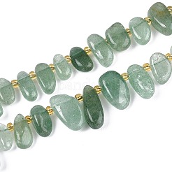 Natural Green Strawberry Quartz Beads Strands&nbsp;G-Z091-A32