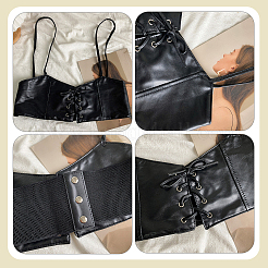 1Pc PU Leather Waist Belt Harness&nbsp;AJEW-WR0002-03A