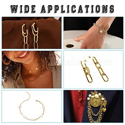 Soldered Brass Paperclip Chains&nbsp;CHC-G005-18G