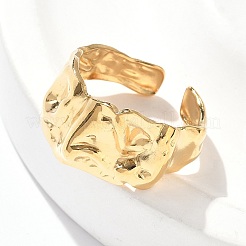304ステンレスリング  18KGP本金メッキ  12mm&nbsp;RJEW-D310-01D-G