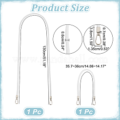 2Pcs 2 Style PU Leather Bag Handles&nbsp;PURS-WR0001-30C