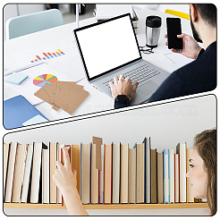 25 Sheets Rectangle Paper Binder Dividers&nbsp;AJEW-CP0009-51