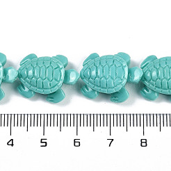 Synthetic Coral Carved Beads Strands&nbsp;CORA-L020-E-13