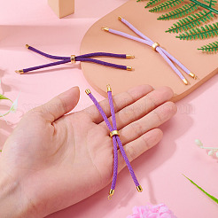 3Pcs 3 Styles Polyester Cord Bracelet Making&nbsp;MAK-TA0001-41