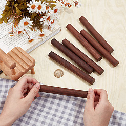 Waxed Round Wooden Sticks&nbsp;WOOD-OC0004-01D